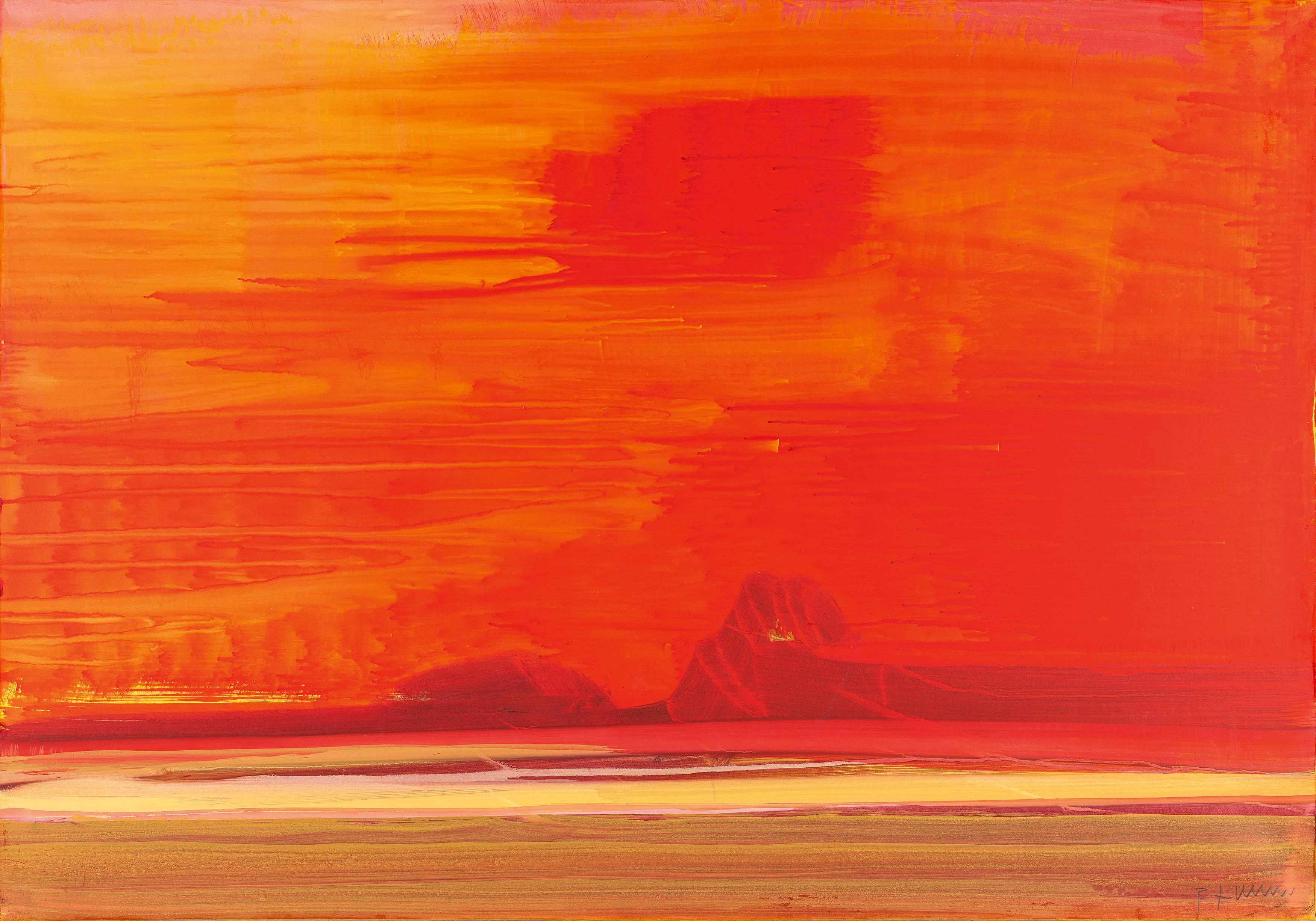 Bernd Zimmer - Rote Wüste.