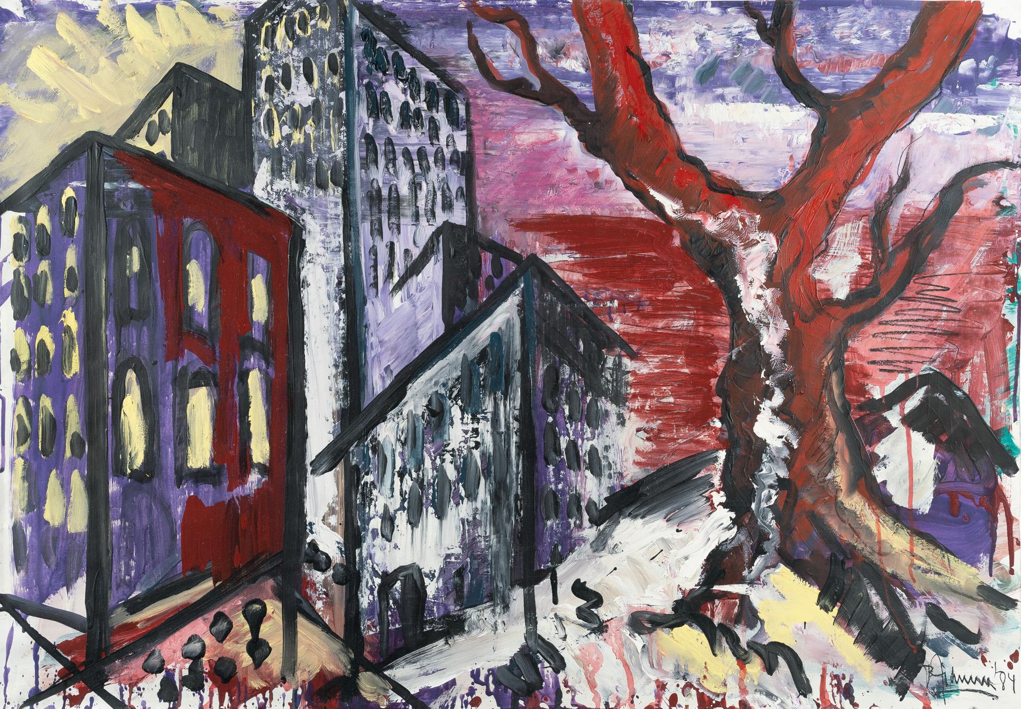 Bernd Zimmer - Stadt am Meer