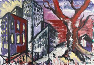 Bernd Zimmer - Stadt am Meer