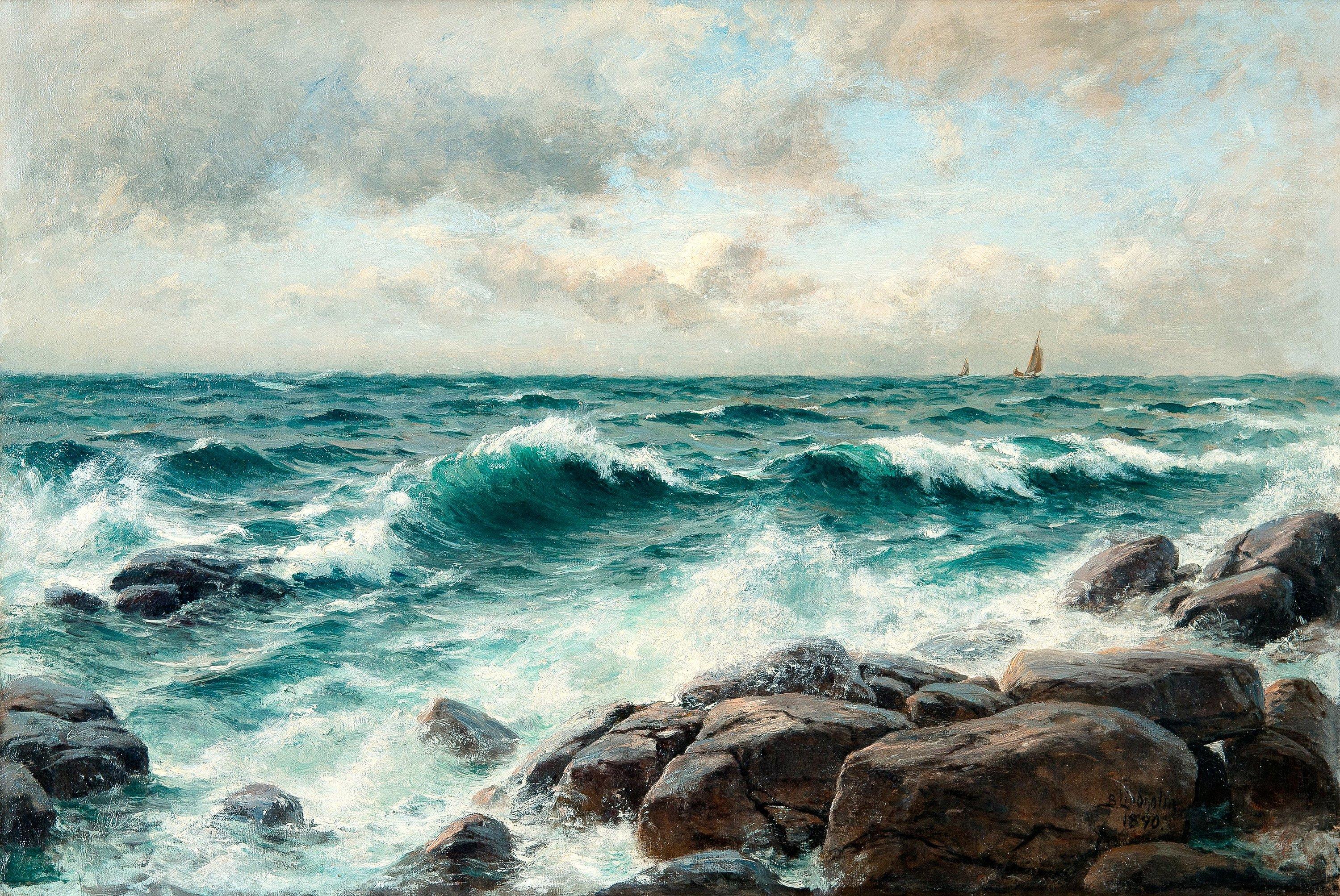 Berndt Lindholm - Breaking Waves On The Beach