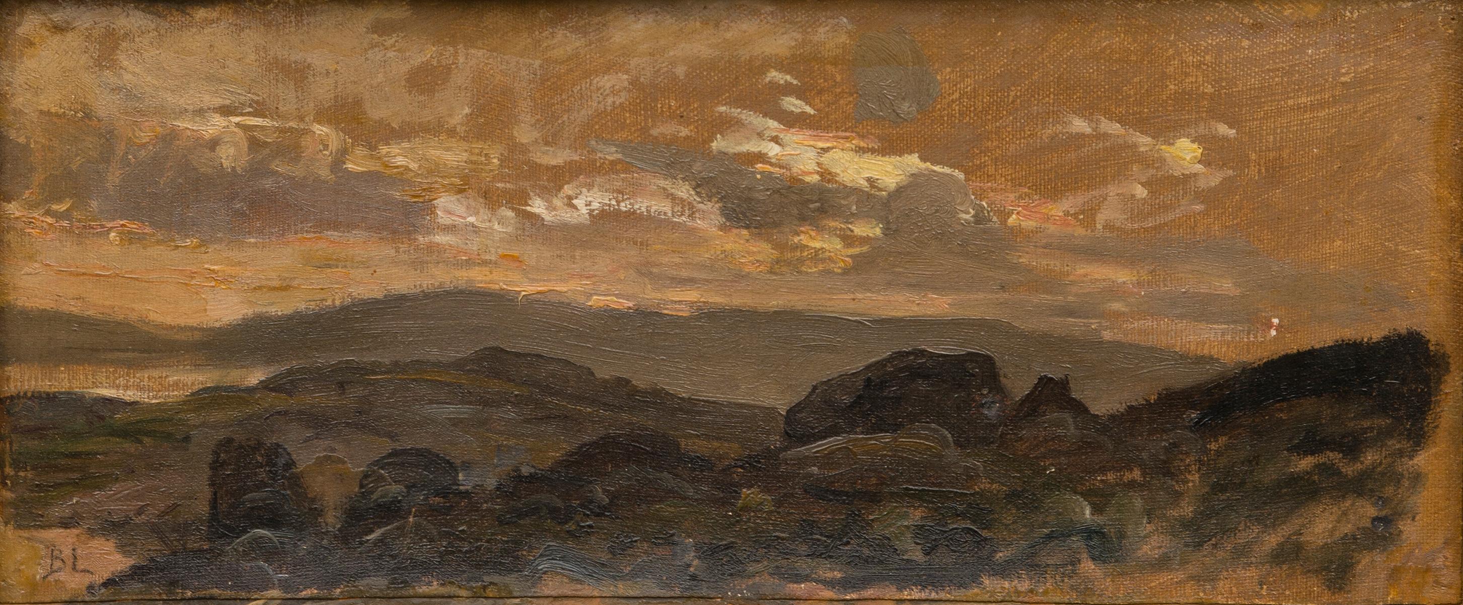 Berndt Lindholm - Evening Clouds Over The Hillside.