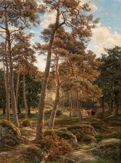 Berndt Lindholm - On A Forest Path.