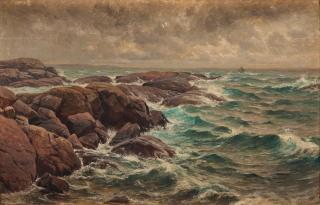 Berndt Lindholm - Seascape from Särö Nordanskog