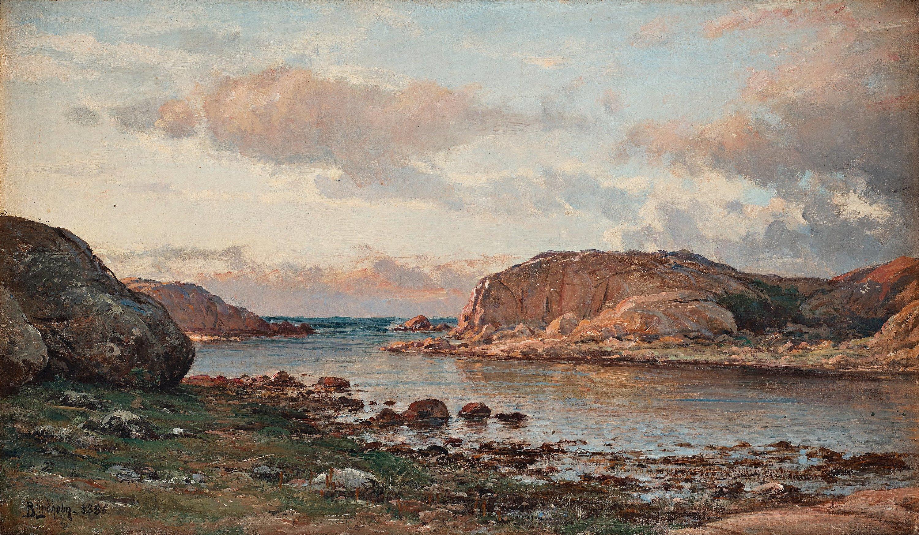 Berndt Lindholm - \'Solnedgång i Bohuslän\' (Sunset Bohuslän)