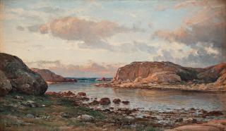 Berndt Lindholm - \'Solnedgång i Bohuslän\' (Sunset Bohuslän)