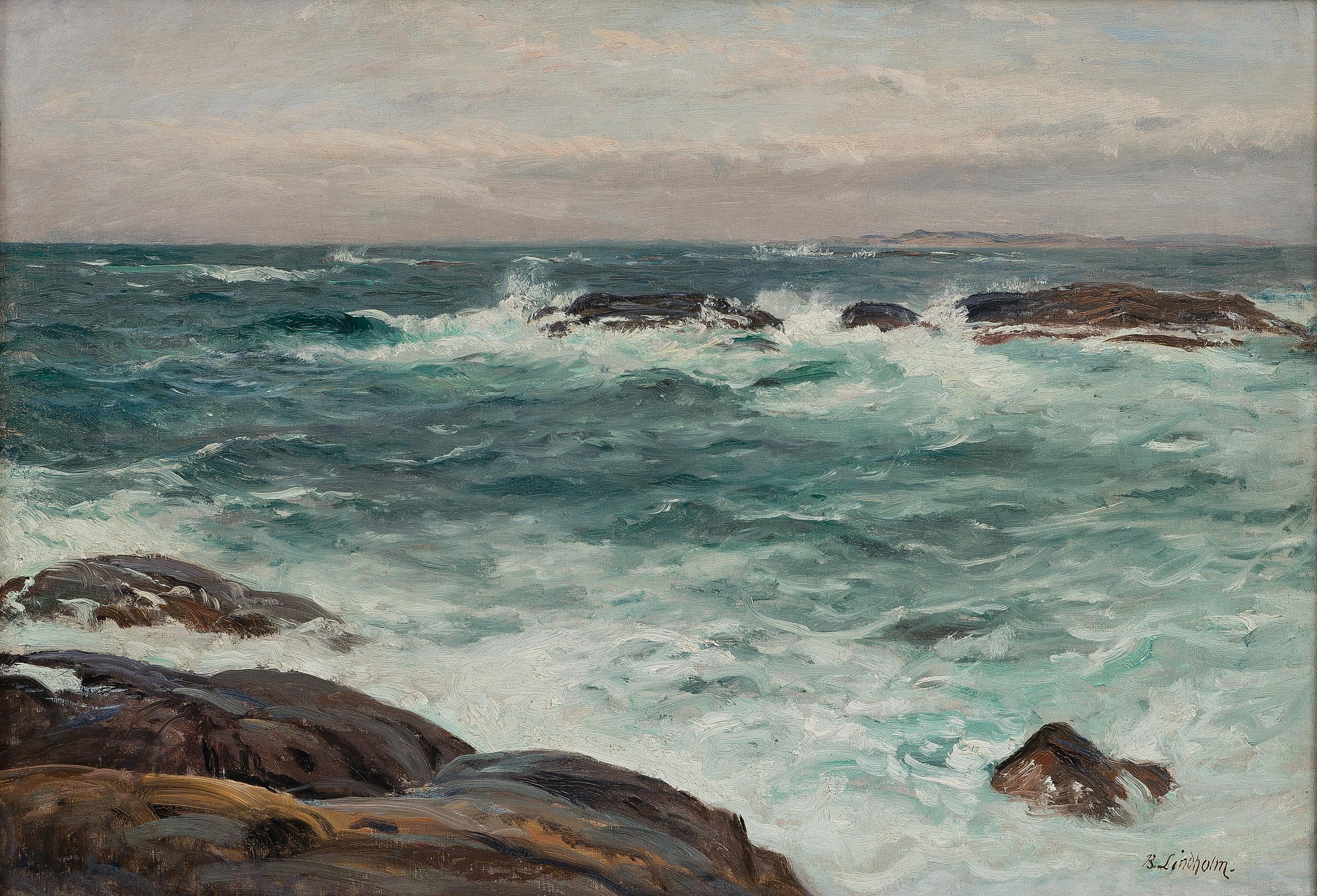 Berndt Lindholm - Stormy Sea.