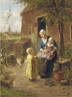 Bernhard de Hoog - A loving family