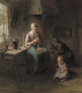 Bernhard De Hoog - Preparing dinner