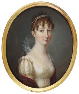 Bernhard, Edler Von Guerard - Portrait Of Maria Ludovika, Archduchess Of Austria-Este, Empresses Of Austria (1787-1816), Circa 1808