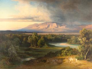 Bernhard Fries - Blick auf Narni