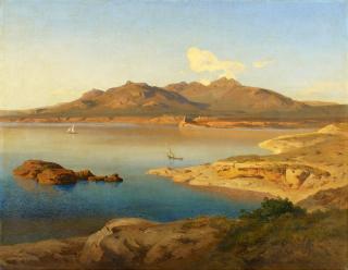 Bernhard Fries - Süditalienische Küste im Morgenlicht