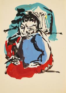 Bernhard Heisig - Mutter Courage und ihre Kinder.