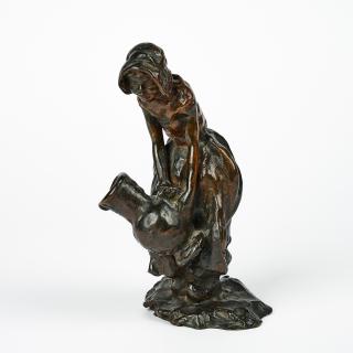 Bernhard Hoetger - Frau mit Krug.