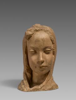 Bernhard Hoetger - Ohne Titel (Mädchenkopf).