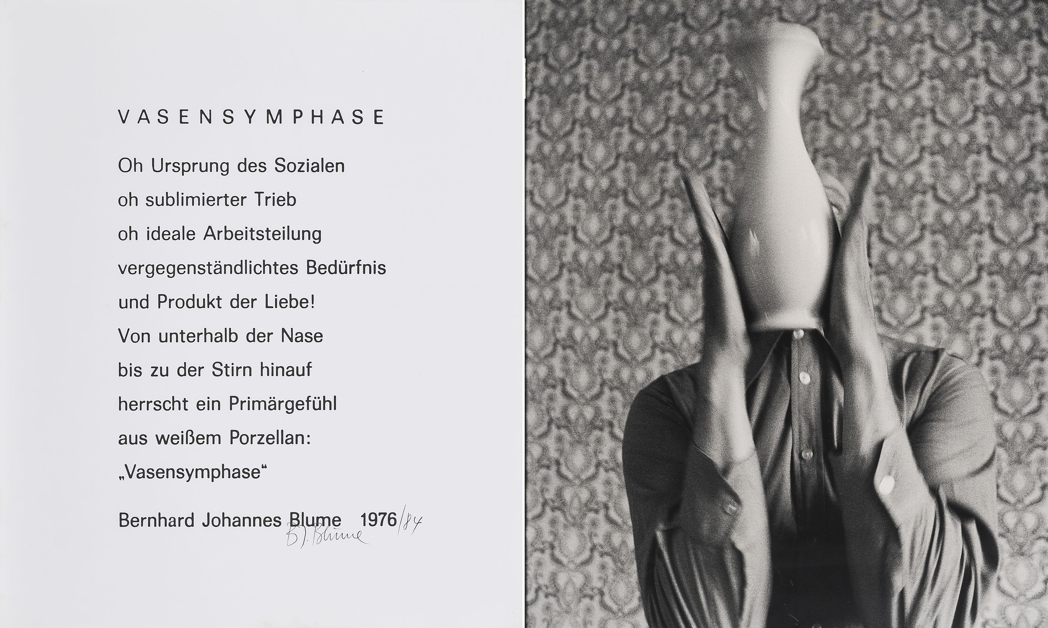 Bernhard Johannes Blume - Vasensymphase.