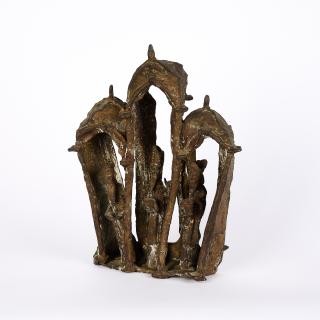 Bernhard Kleinhans - Die drei Heiligen Bernhard, Basilius und Gregor.