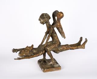 Bernhard Kleinhans - Sirene mit Odysseus.