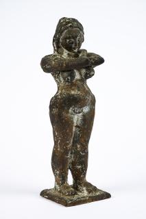 Bernhard Kleinhans - Stehender Frauenakt.