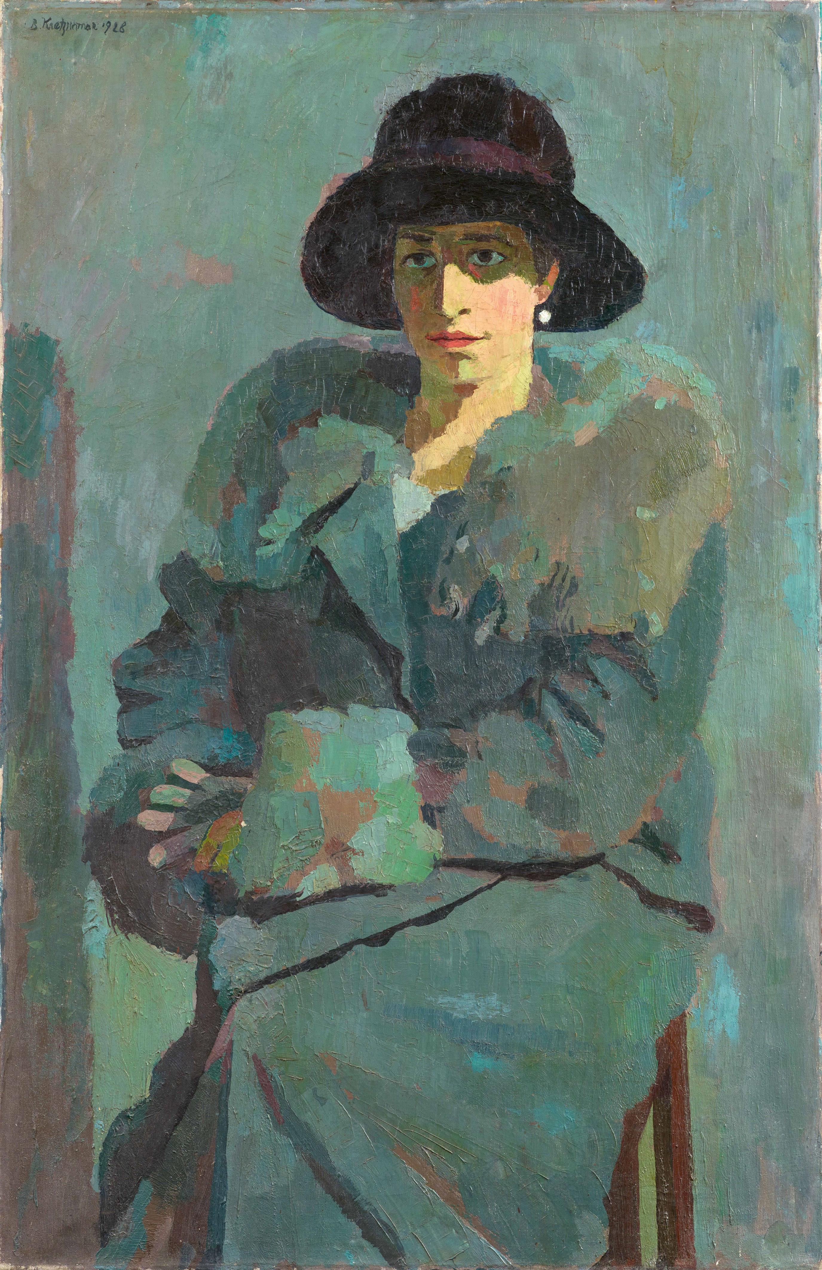 Bernhard Kretzschmar - Bildnis Stephanie Dittmayer