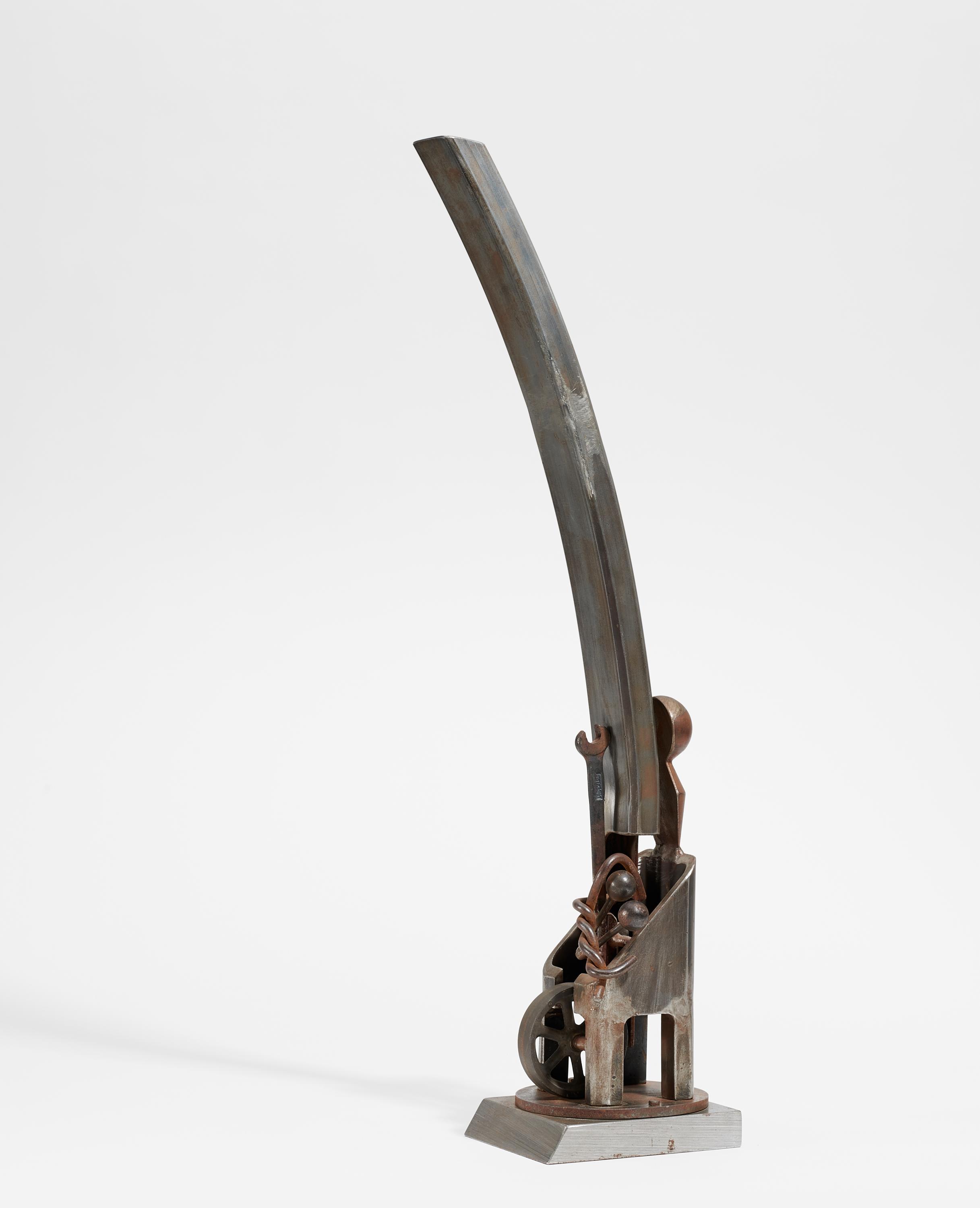 Bernhard Luginbühl - Kleiner Radstengel.