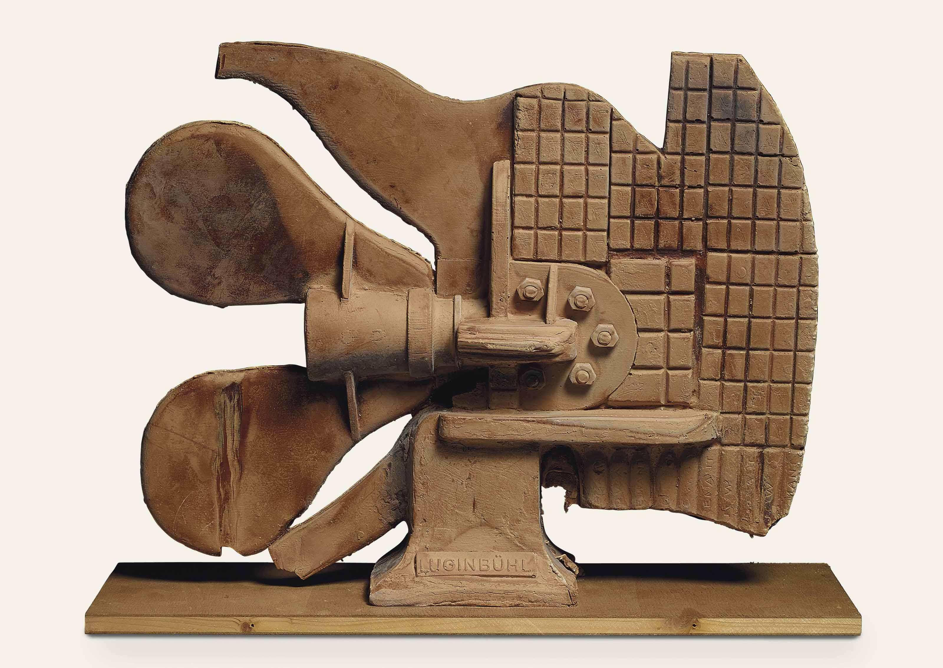 Bernhard Luginbühl - Schoggiflügelmutterfigur, 1970