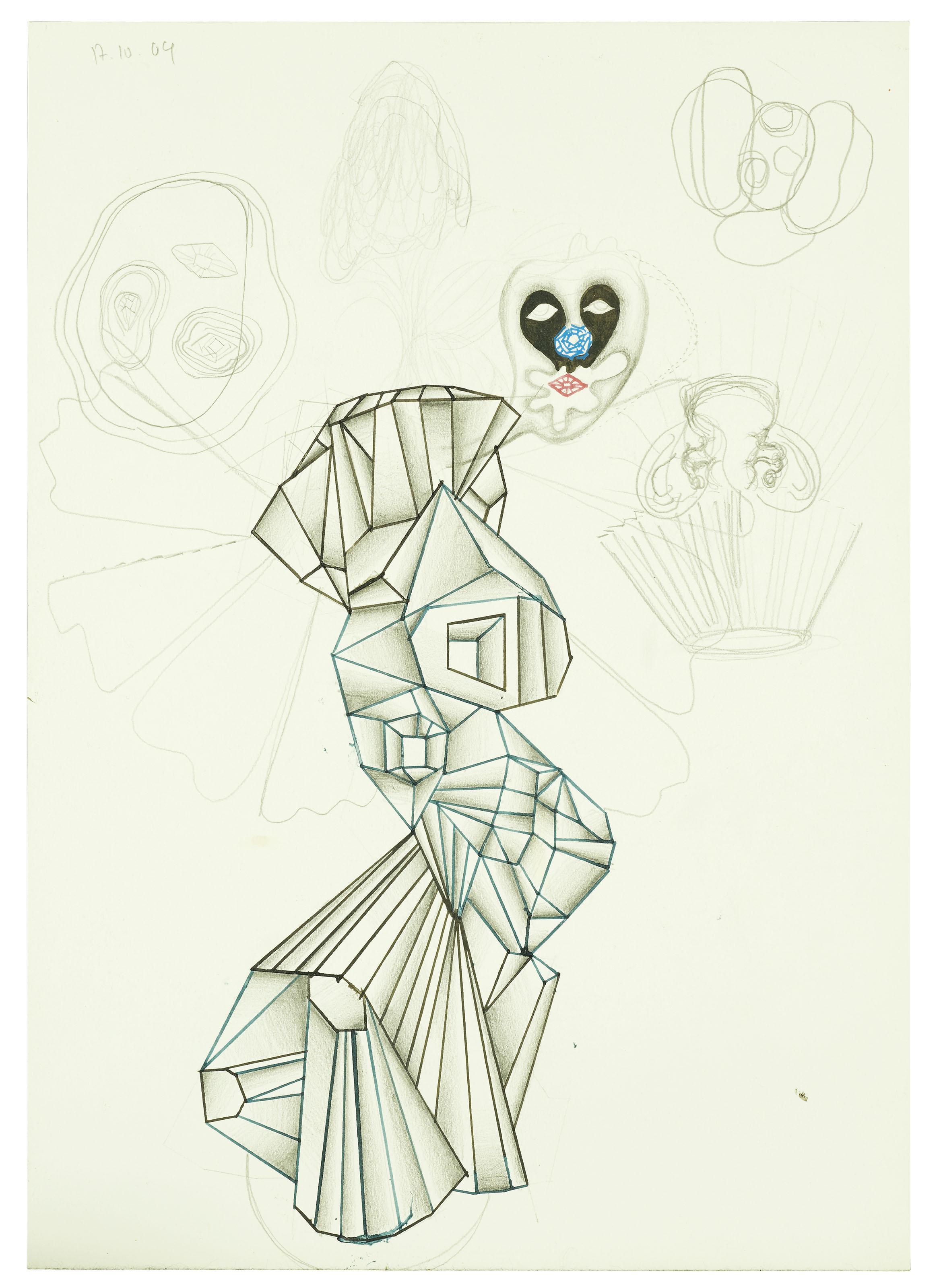 Bernhard Martin - Sans titre (Drawing 8)