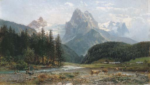 Bernhard Mühlig - The Rosenlauigletscher, Switzerland