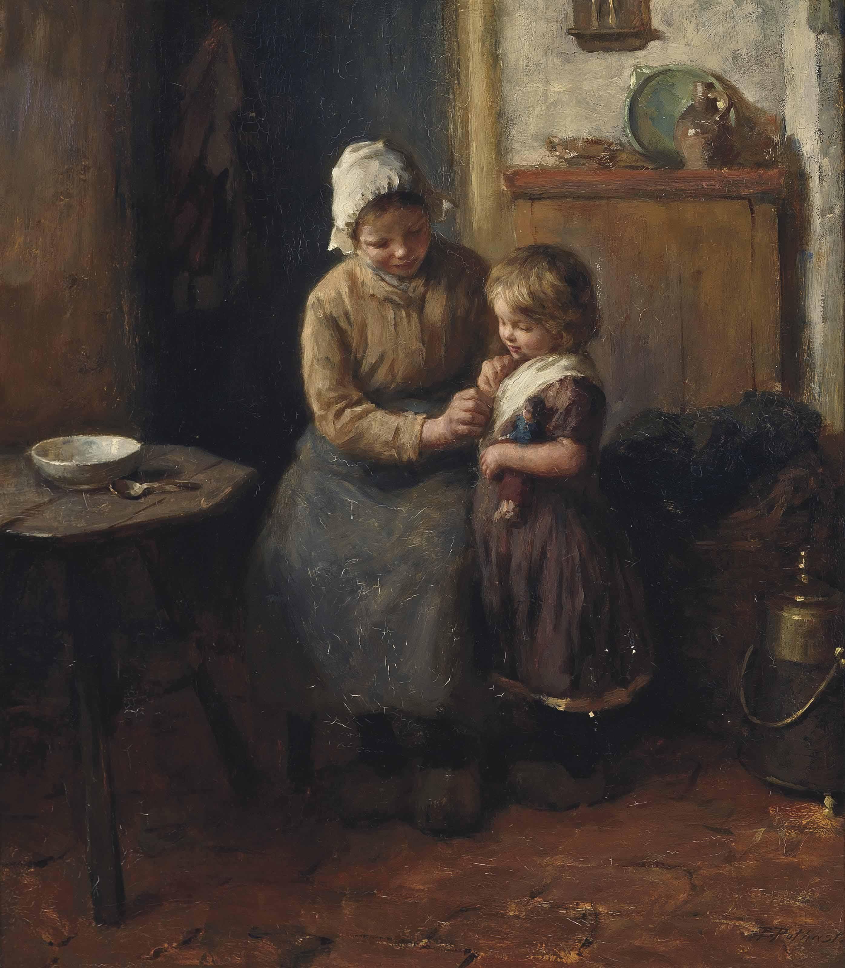 Bernhard Pothast - Getting dressed in the kitchen