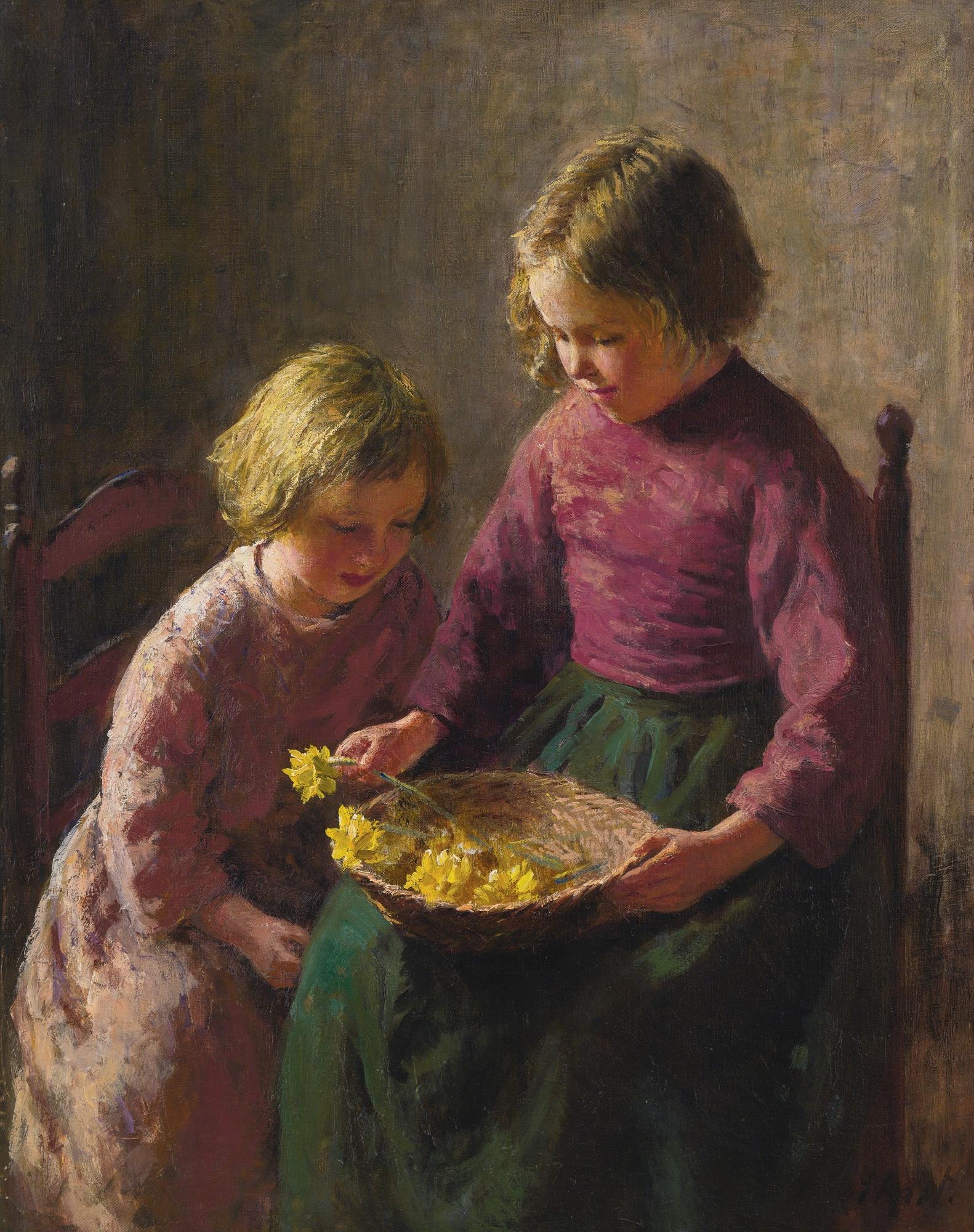 Bernhard Pothast - The Flower Basket