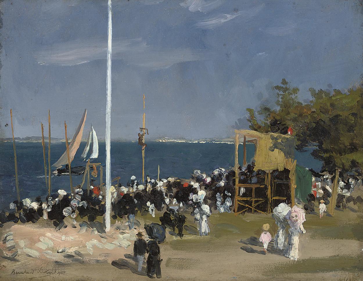 Bernhard Sickert, N.E.A.C. - Regatta, Le Croisic