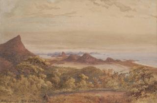Bernhard Wiegandt - A View Of Rio De Janiero, Taken From The West
