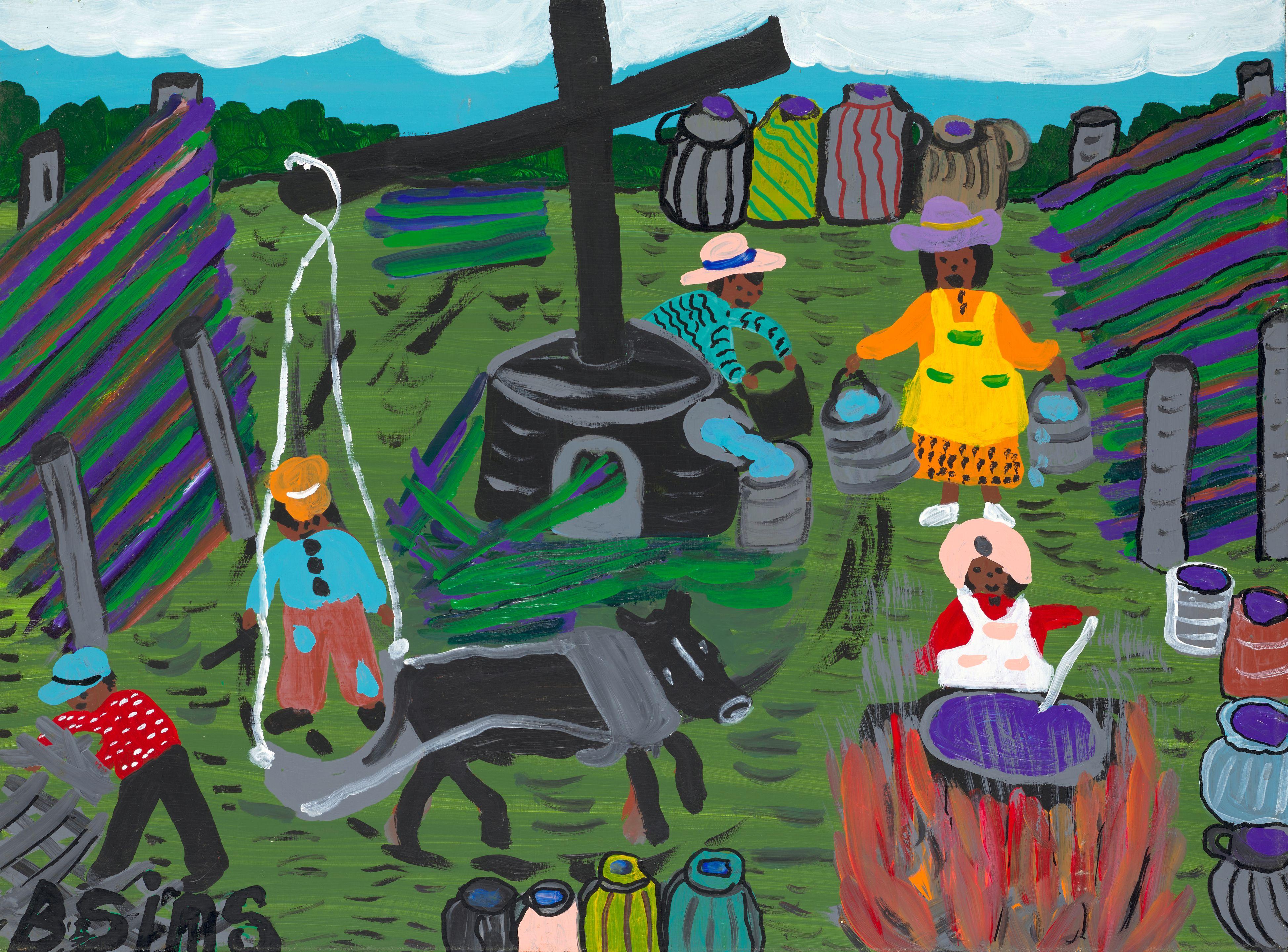 Bernice Johnson Sims - Working at the Well