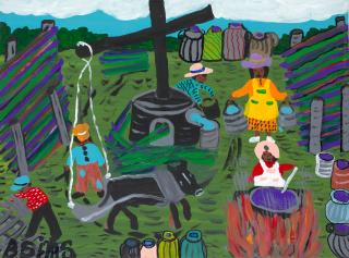 Bernice Johnson Sims - Working at the Well