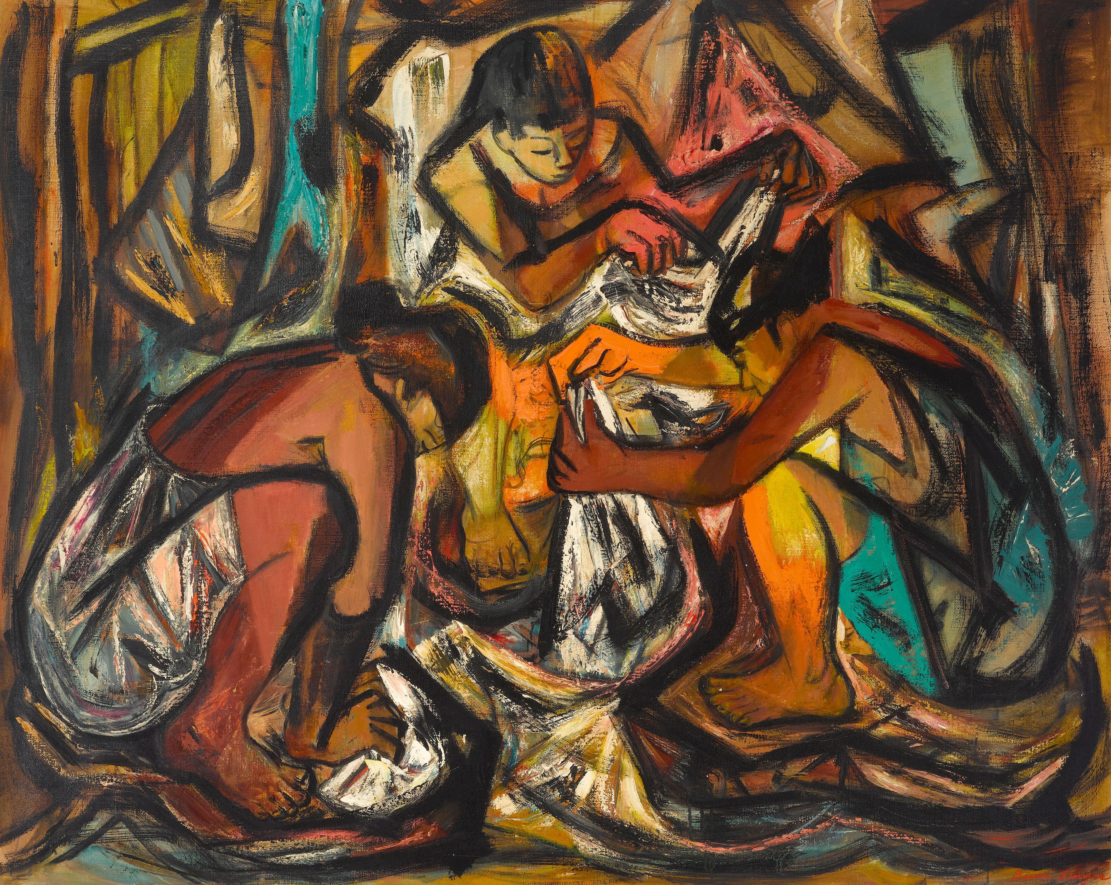 Bernice Lee Singer - Mexican Washerwomen