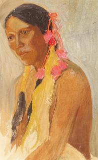 Bert Geer Phillips - Little White Feather