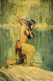 Bert Greer Phillips - A Good Catch