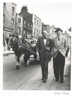 Bert Hardy - Noel Coward With Sir John Gielgud In Dublin, 1954