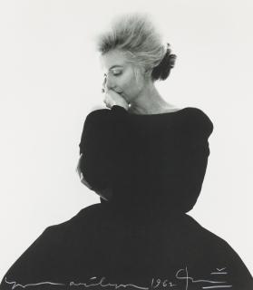 Bert Stern - Marilyn in Black Dior Dress, 1962