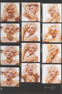 Bert Stern - Marilyn Monroe (Contact Sheet from \'The Last Sitting\')