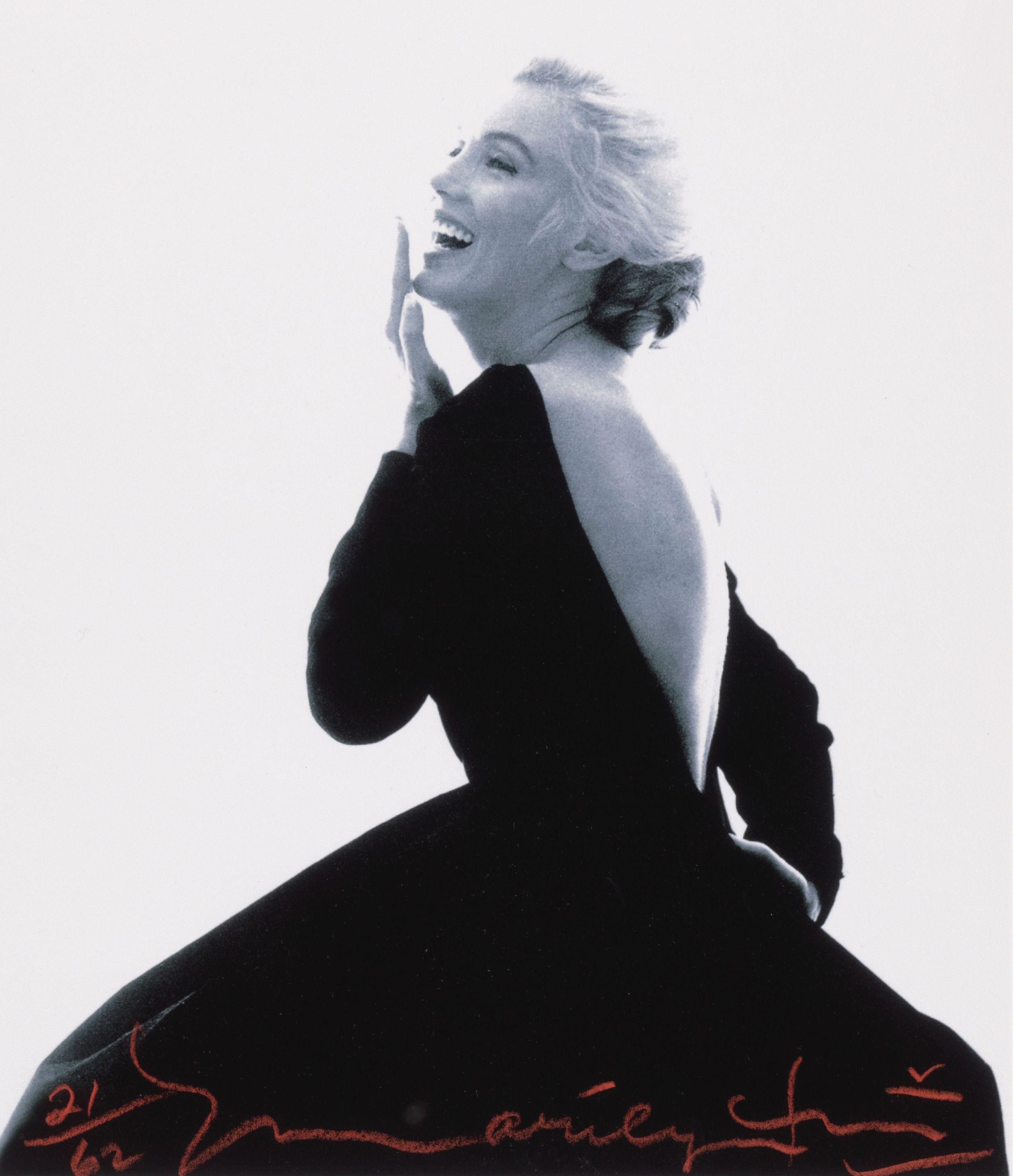 Bert Stern - Marilyn Monroe in Black Dress (from \'The Last Sitting\')