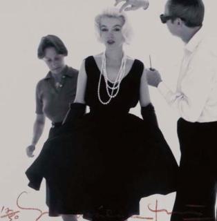 Bert Stern - Marilyn Monroe On Vogue Set, 1962