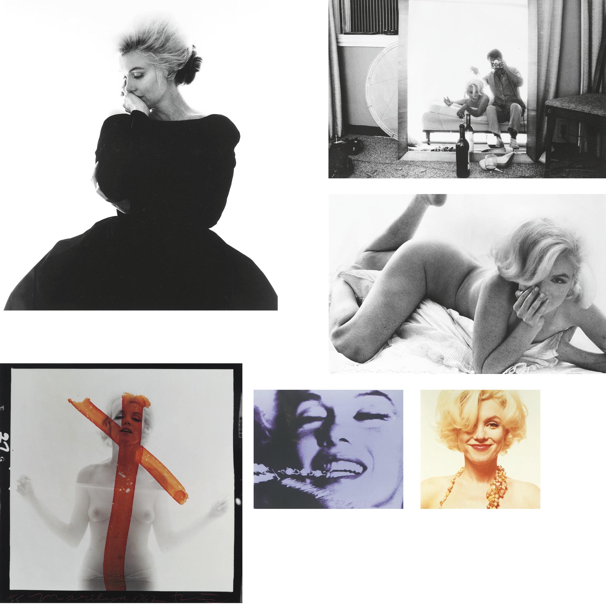 Bert Stern - Marilyn Monroe, \'The Last Sitting\', 1962, an exhibition presented at seventh \'Mois de la Photo à Paris\', 1992
