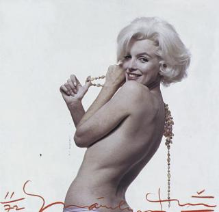 Bert Stern - Marilyn Monroe with Jewels, 1962