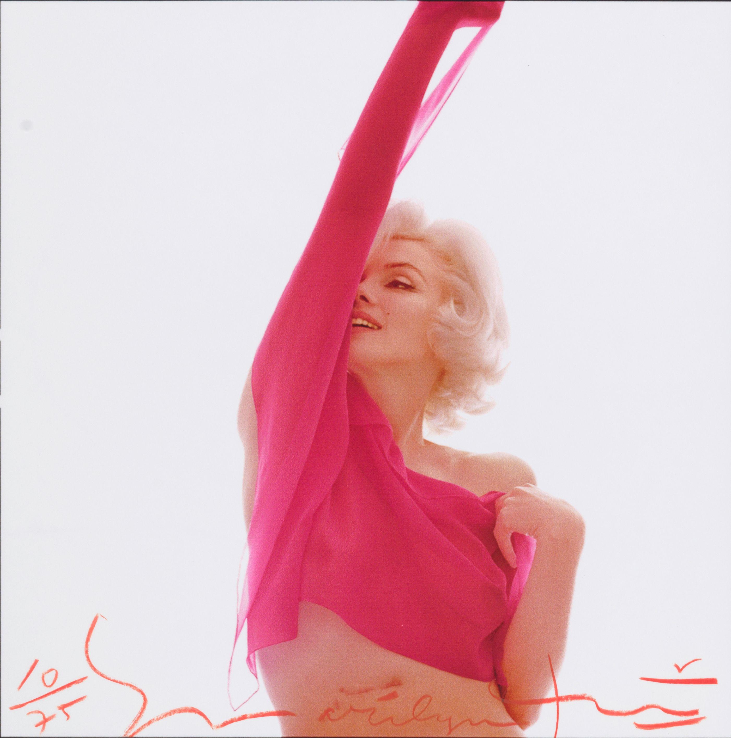 Bert Stern - Marilyn Monroe with Red Scarf (from \'The Last Sitting\')