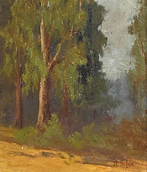 Bertha Stringer Lee - Forest Interior