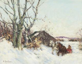 Berthe Des Clayes - Hiver