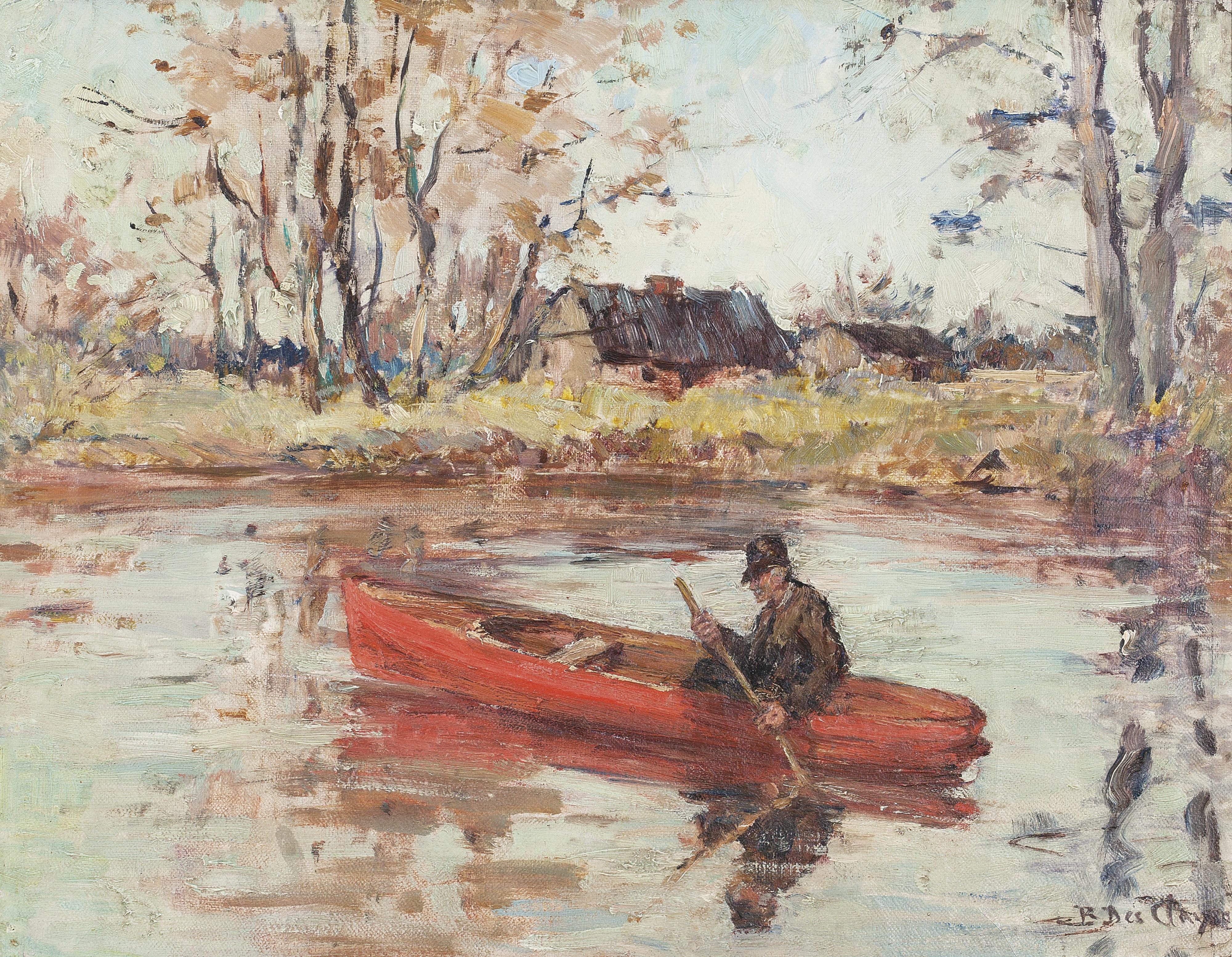 Berthe Des Clayes - The Old Harbour, Quebec