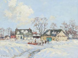 Berthe Des Clayes - Winter Landscape