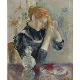 Berthe Morisot - Devant La Toilette