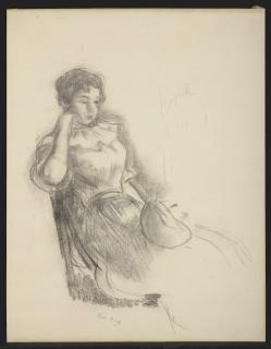 Berthe Morisot - Étude pour \